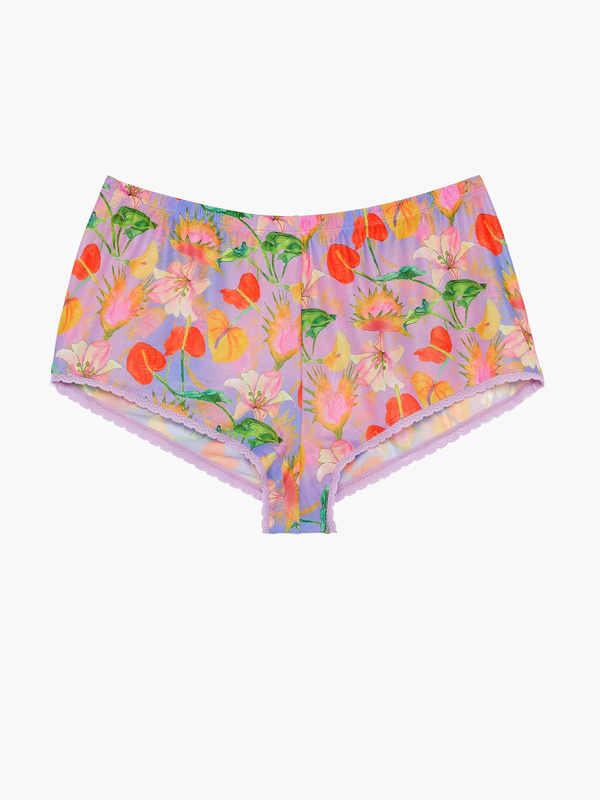 Mutha Nature Mesh Shorts in Multi & Purple | SAVAGE X FENTY UK United ...