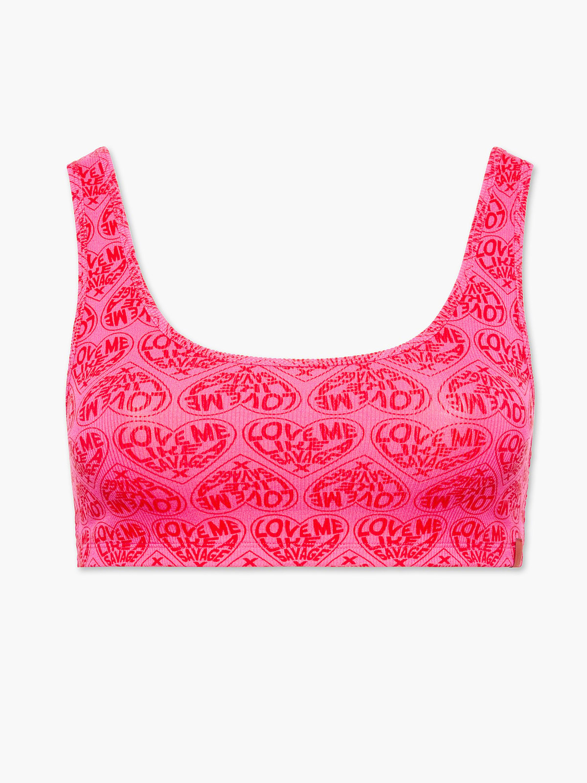 Rib Sleep Crop Top in Multi & Pink | SAVAGE X FENTY