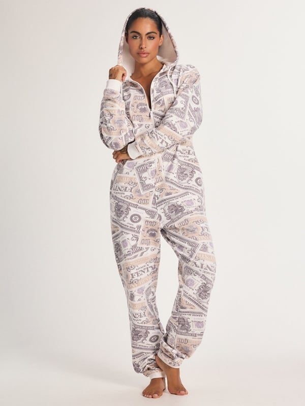 Forever Savage Hooded Onesie