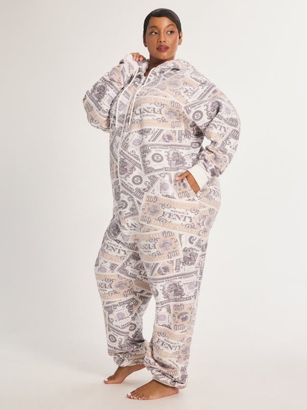 Forever Savage Hooded Onesie