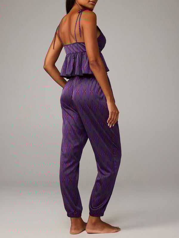 Night Star Chaser Satin Sleep Pants