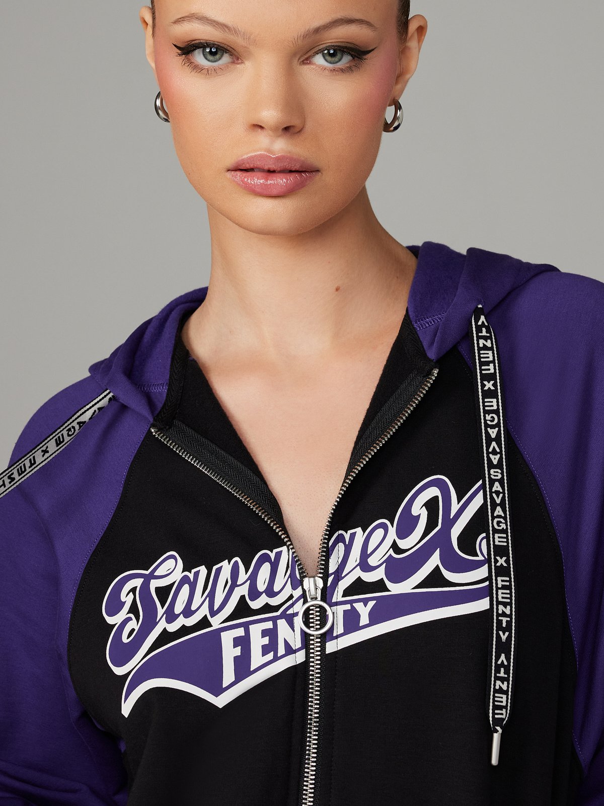 Purple Rhinestone Hoodie String – Sleeper Nerdz & Co.