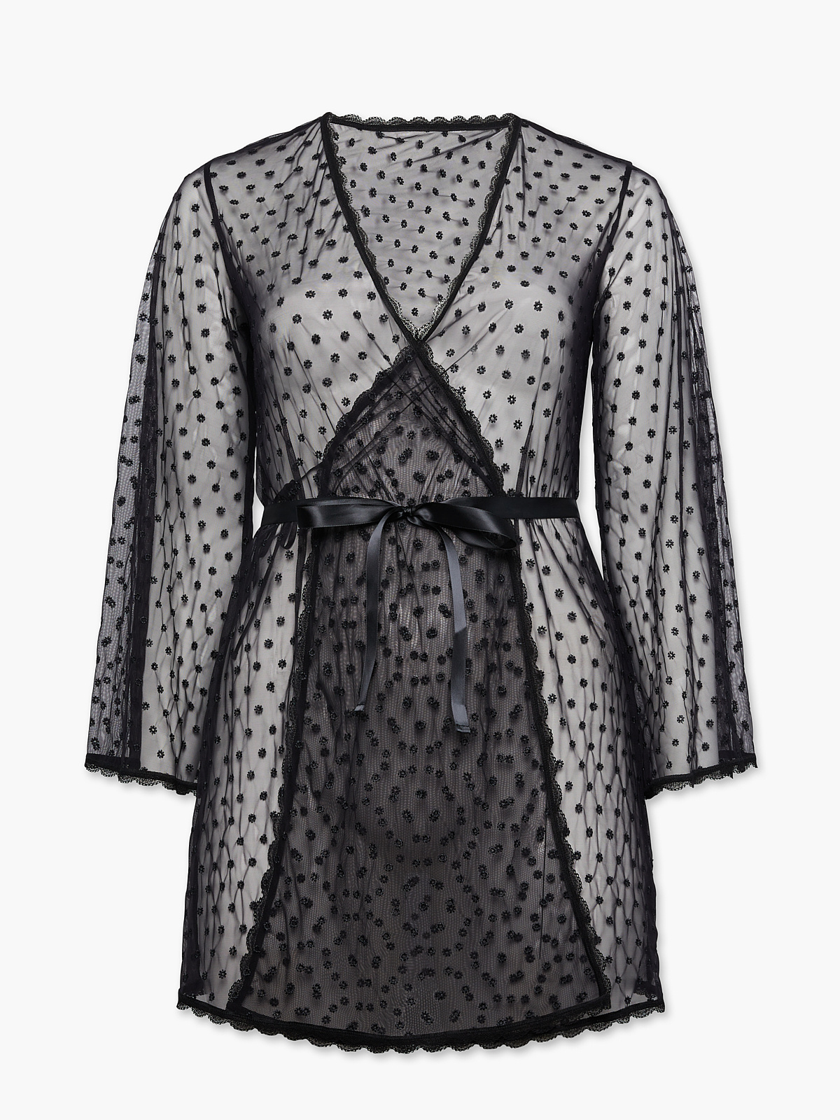 Ruffle Luv Short Robe
