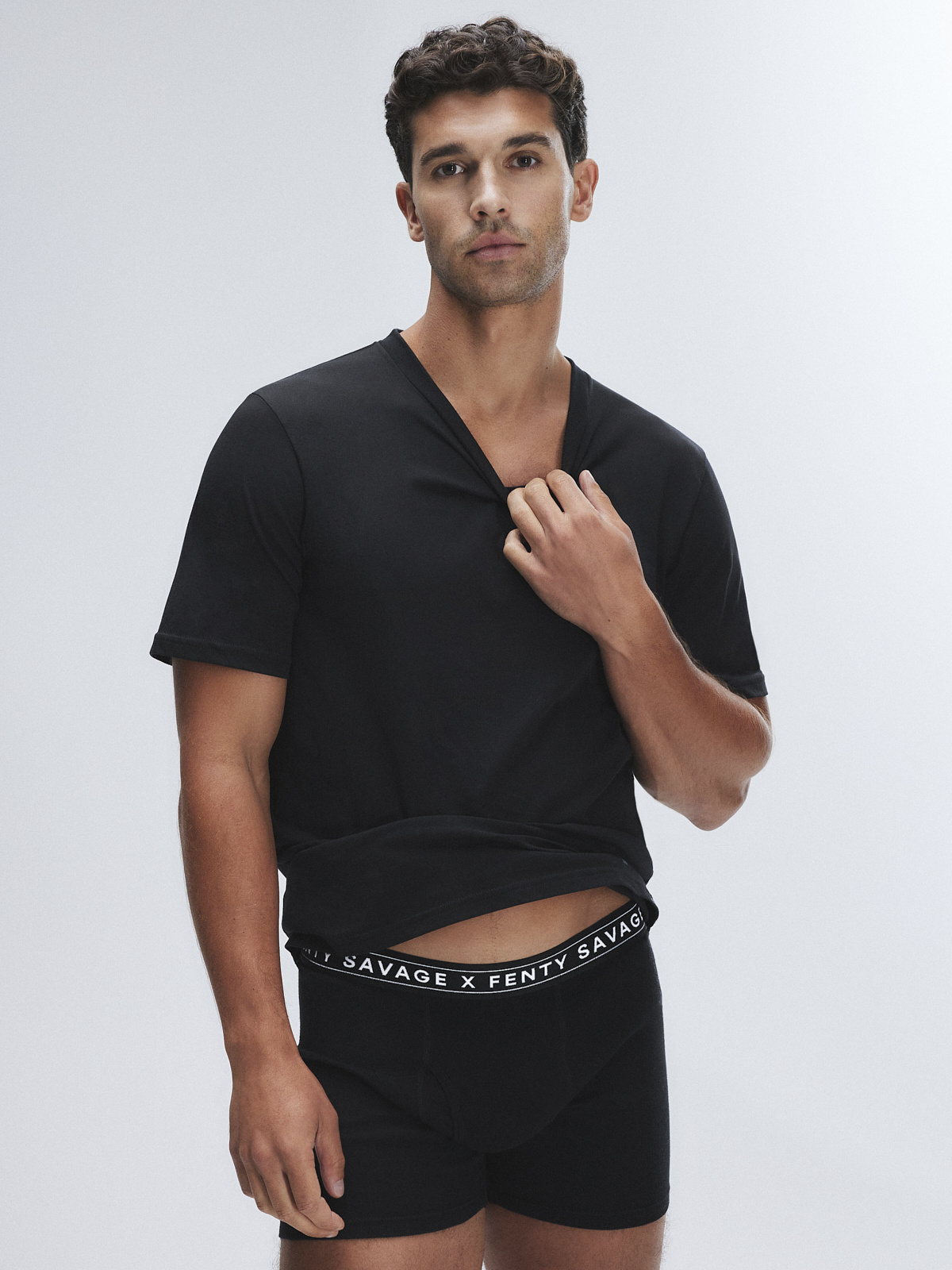 Savage Classix Crew Tee 3-Pack in Black | SAVAGE X FENTY