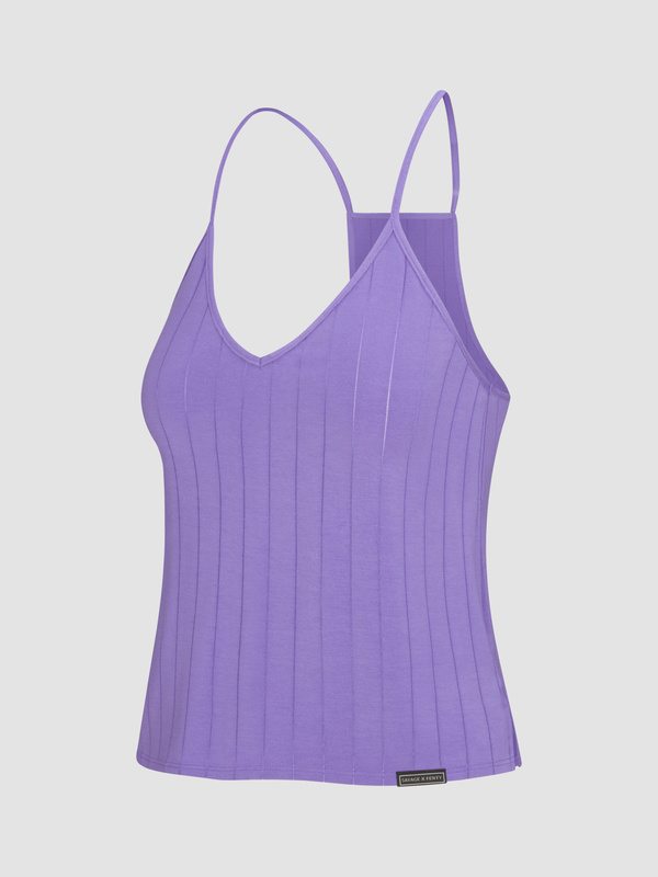 Sleek Stitch Sleep Cami in Purple | SAVAGE X FENTY