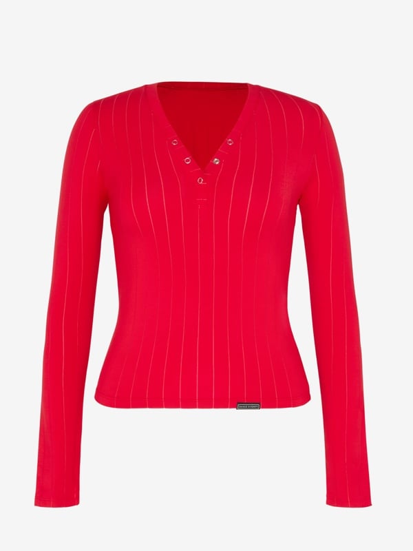 Sleek Stitch Modal Sleep Henley