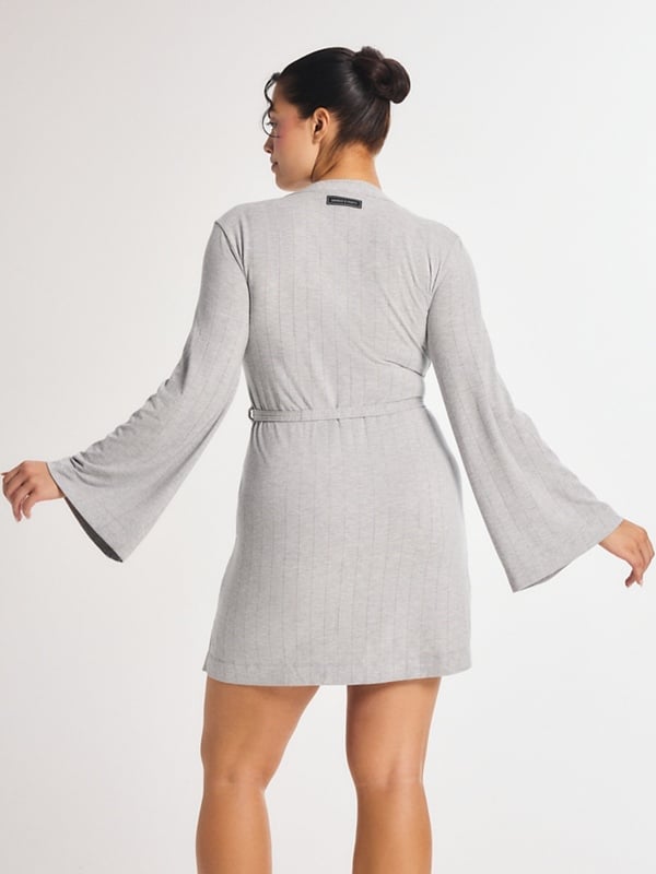 Sleek Stitch Modal Short Robe