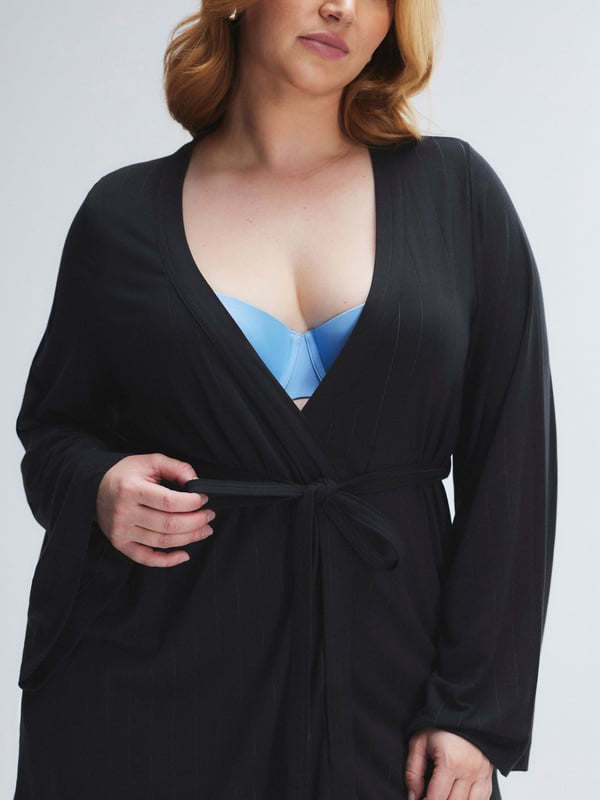 Sleek Stitch Modal Sleep Short Robe
