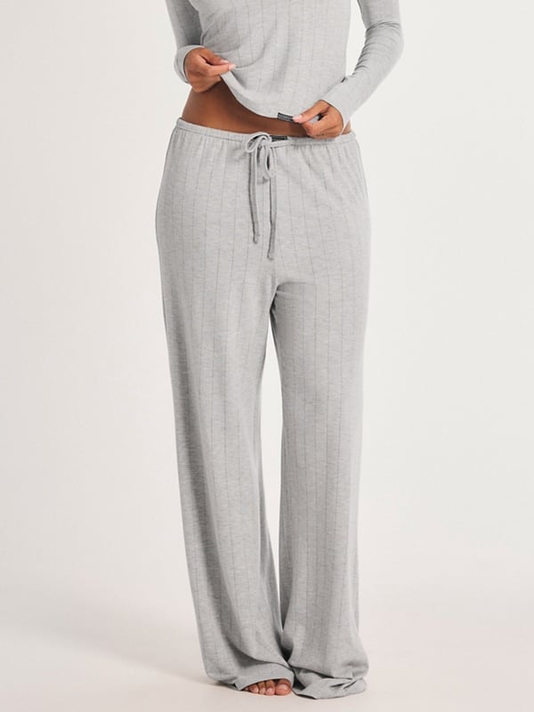 Sleek Stitch Modal Mid-Rise Sleep Pant