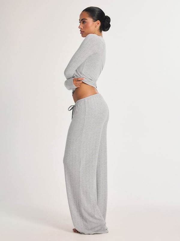 Sleek Stitch Modal Mid-Rise Sleep Pant