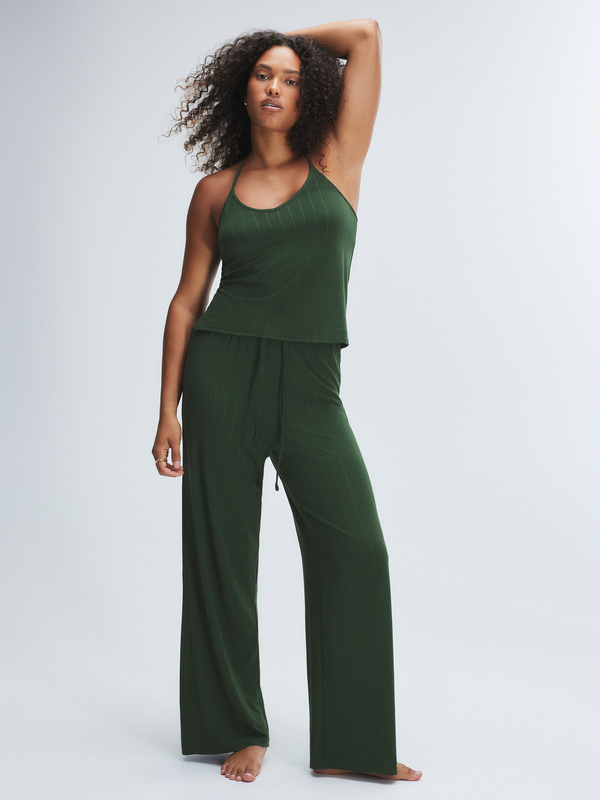 Sleek Stitch Modal Mid-Rise Sleep Pant
