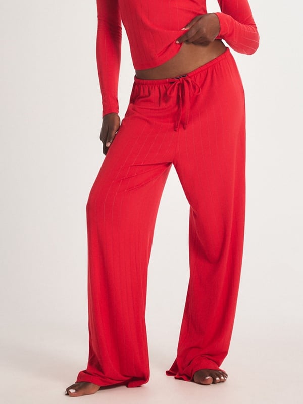 Sleek Stitch Modal Mid-Rise Sleep Pant