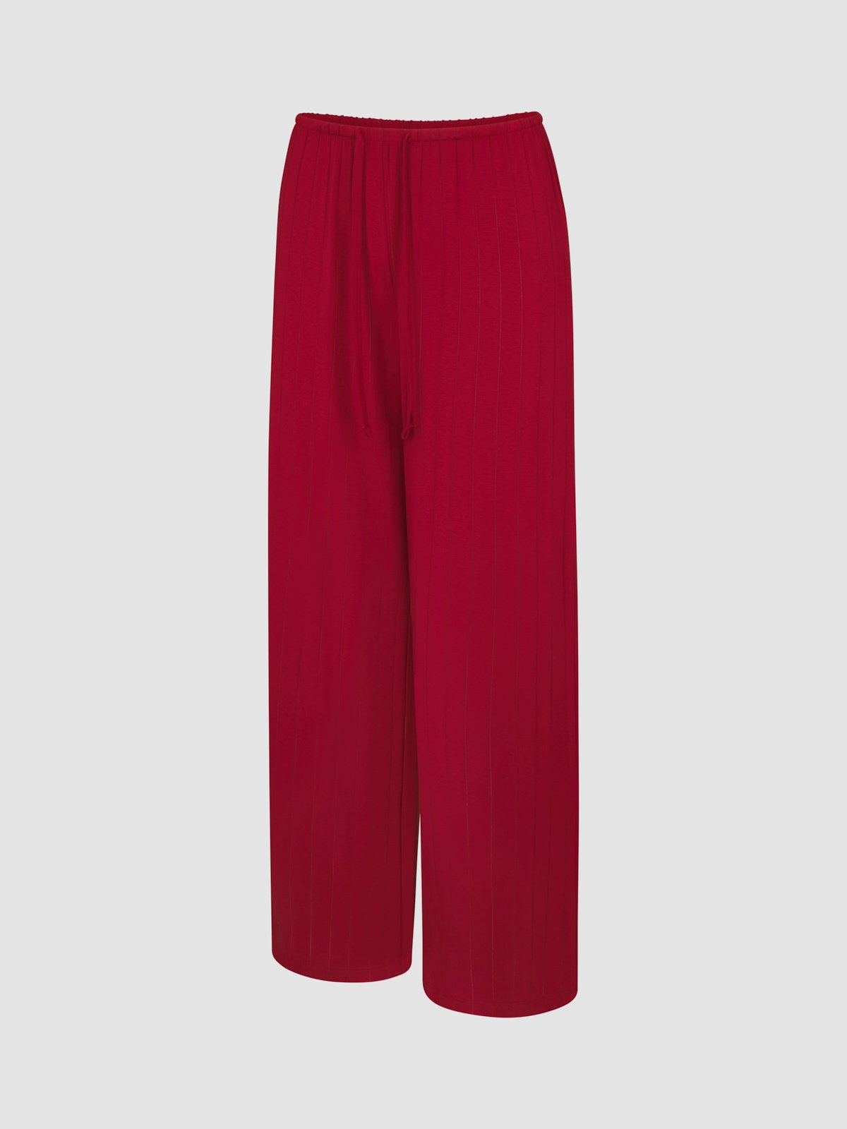 Sleek Stitch Mid-Rise Sleep Pant