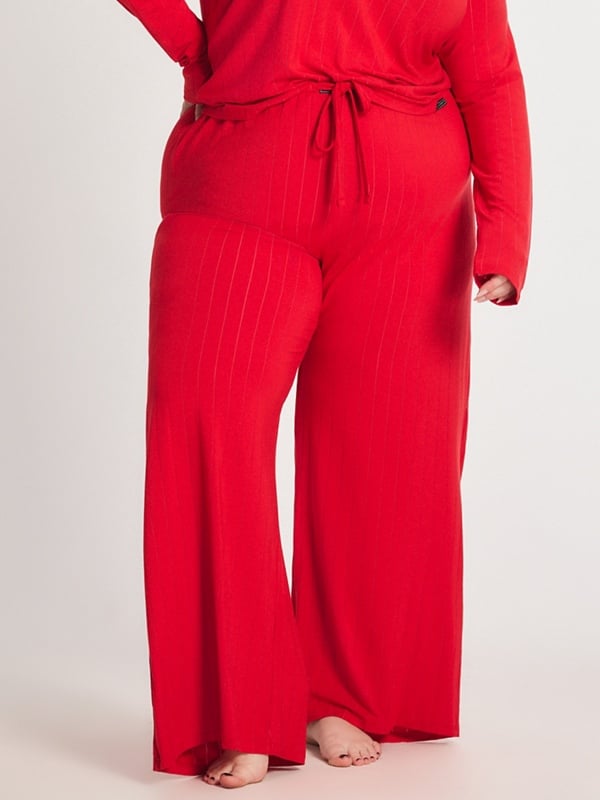 Sleek Stitch Modal Mid-Rise Sleep Pant