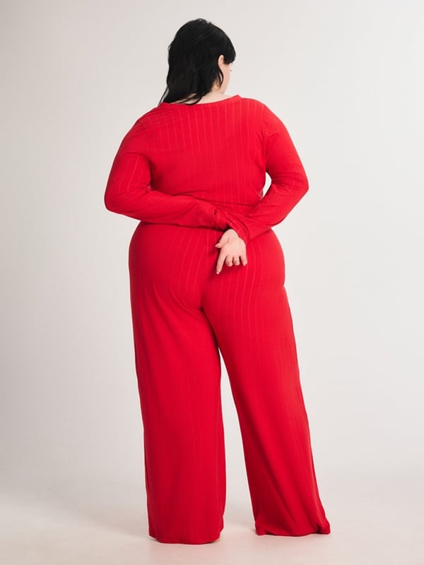 Sleek Stitch Modal Mid-Rise Sleep Pant