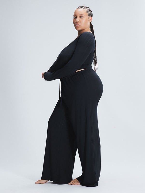 Sleek Stitch Modal Mid-Rise Sleep Pant
