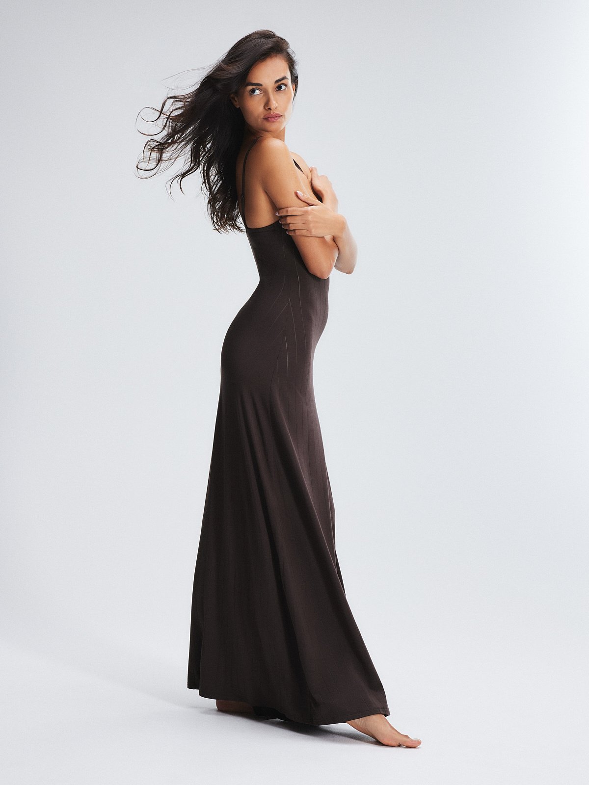 Sleek Stitch Sleep Maxi Slip