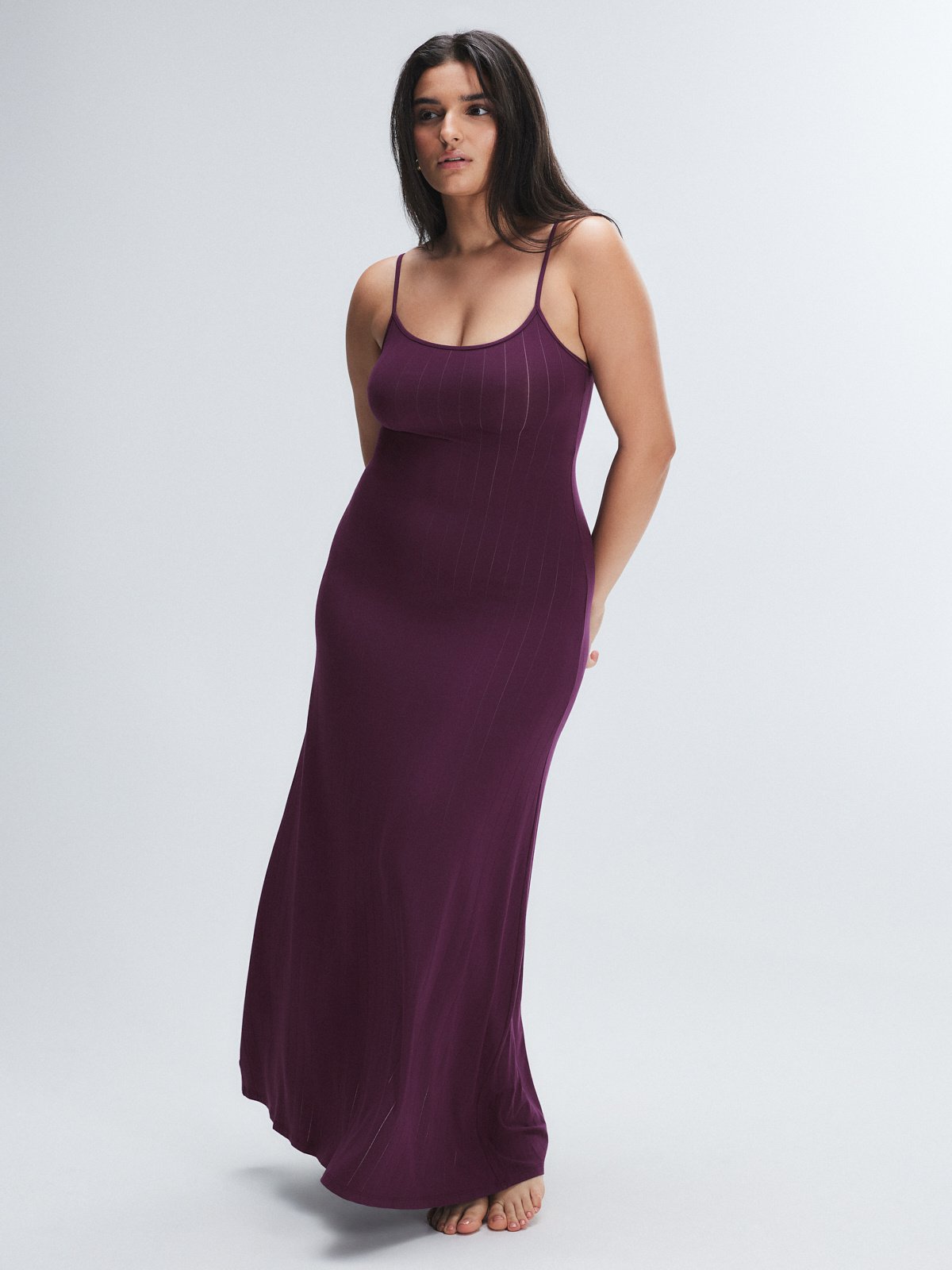 Sleek Stitch Sleep Maxi Slip