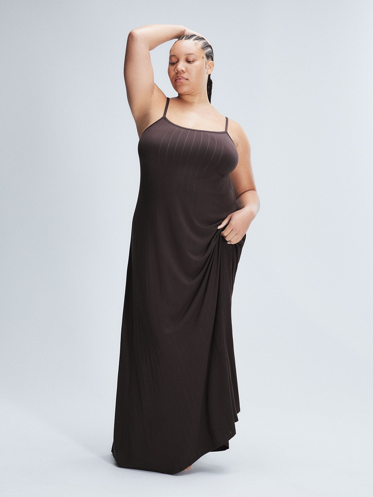 Sleek Stitch Sleep Maxi Slip