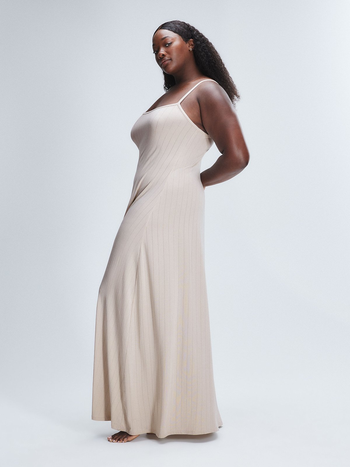 Sleek Stitch Modal Sleep Maxi Slip