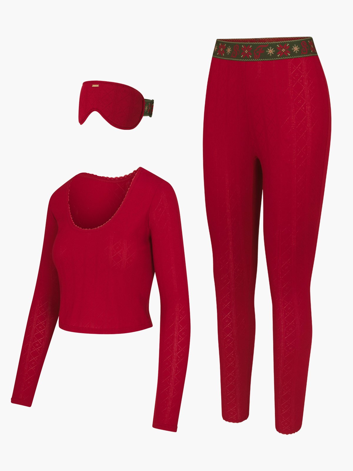 Snow Daze Sleep Legging 3-Piece Set