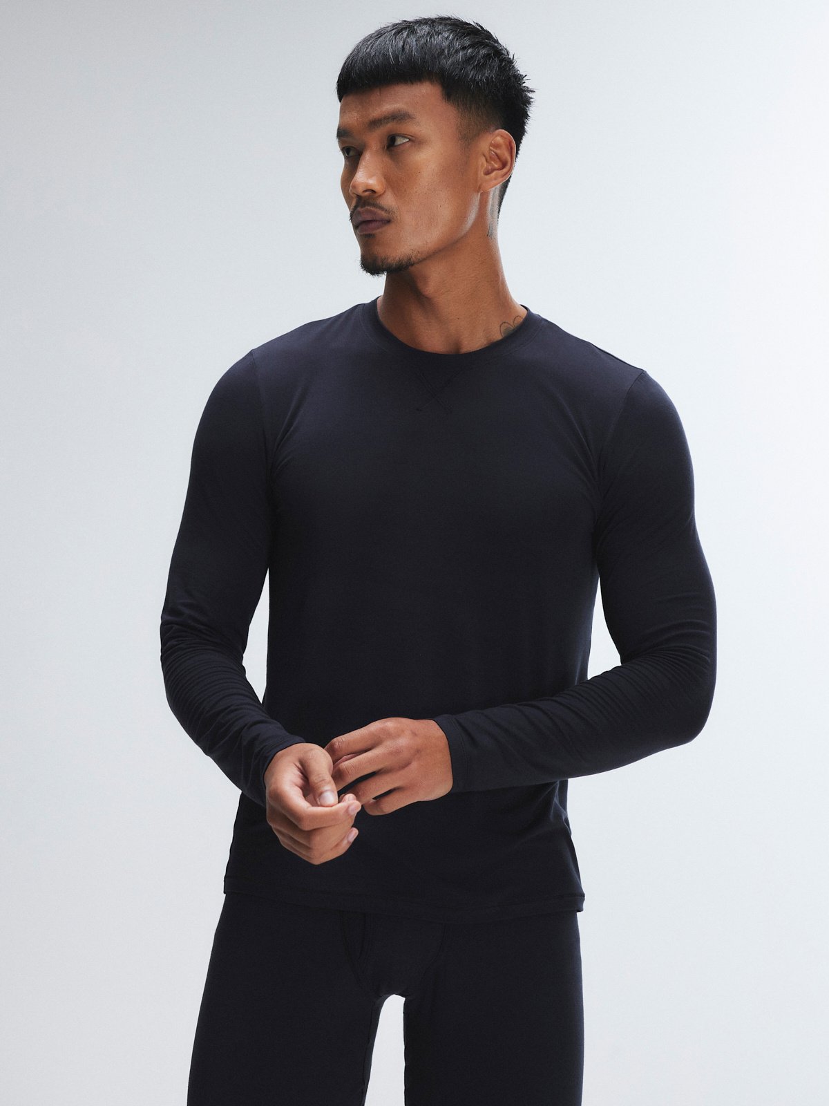 Homme Base Long Sleeve Sleep Top