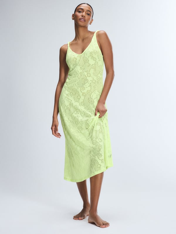 Floral Burnout Sleep Maxi Dress