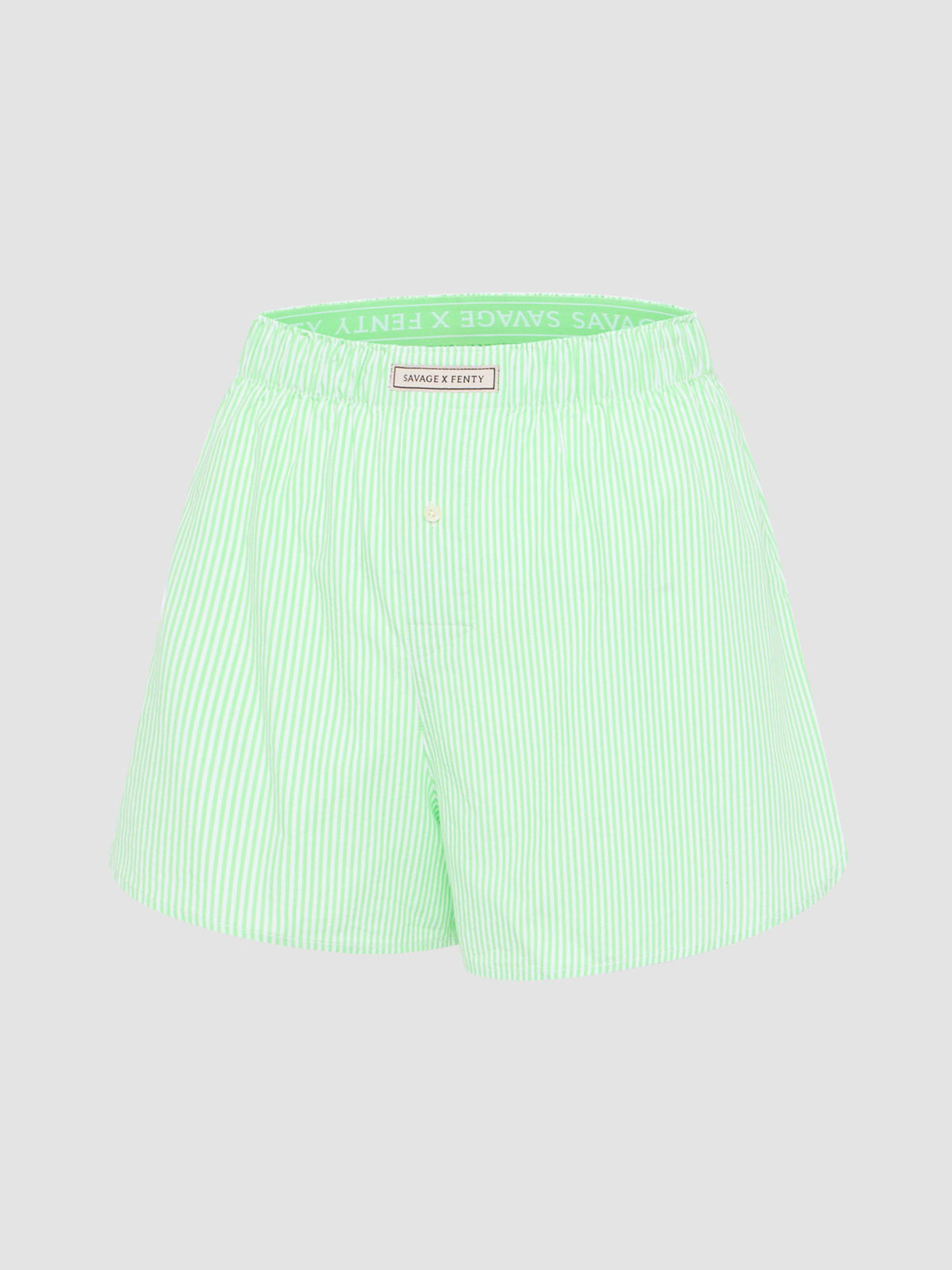 Kickback Casuals Sleep Boxerette Short in Green | SAVAGE X FENTY