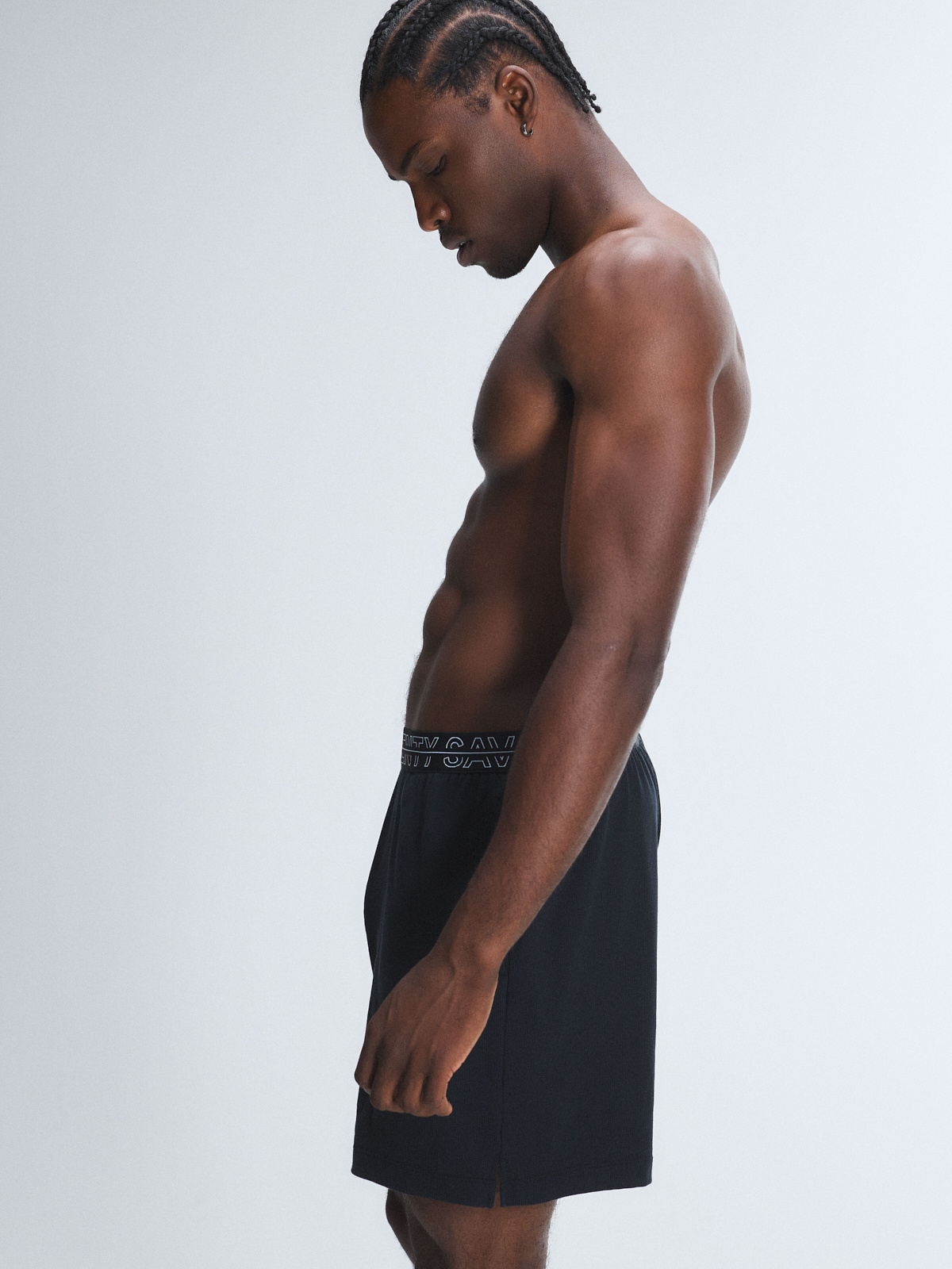 Cruise Control Sleep Short in Black | SAVAGE X FENTY