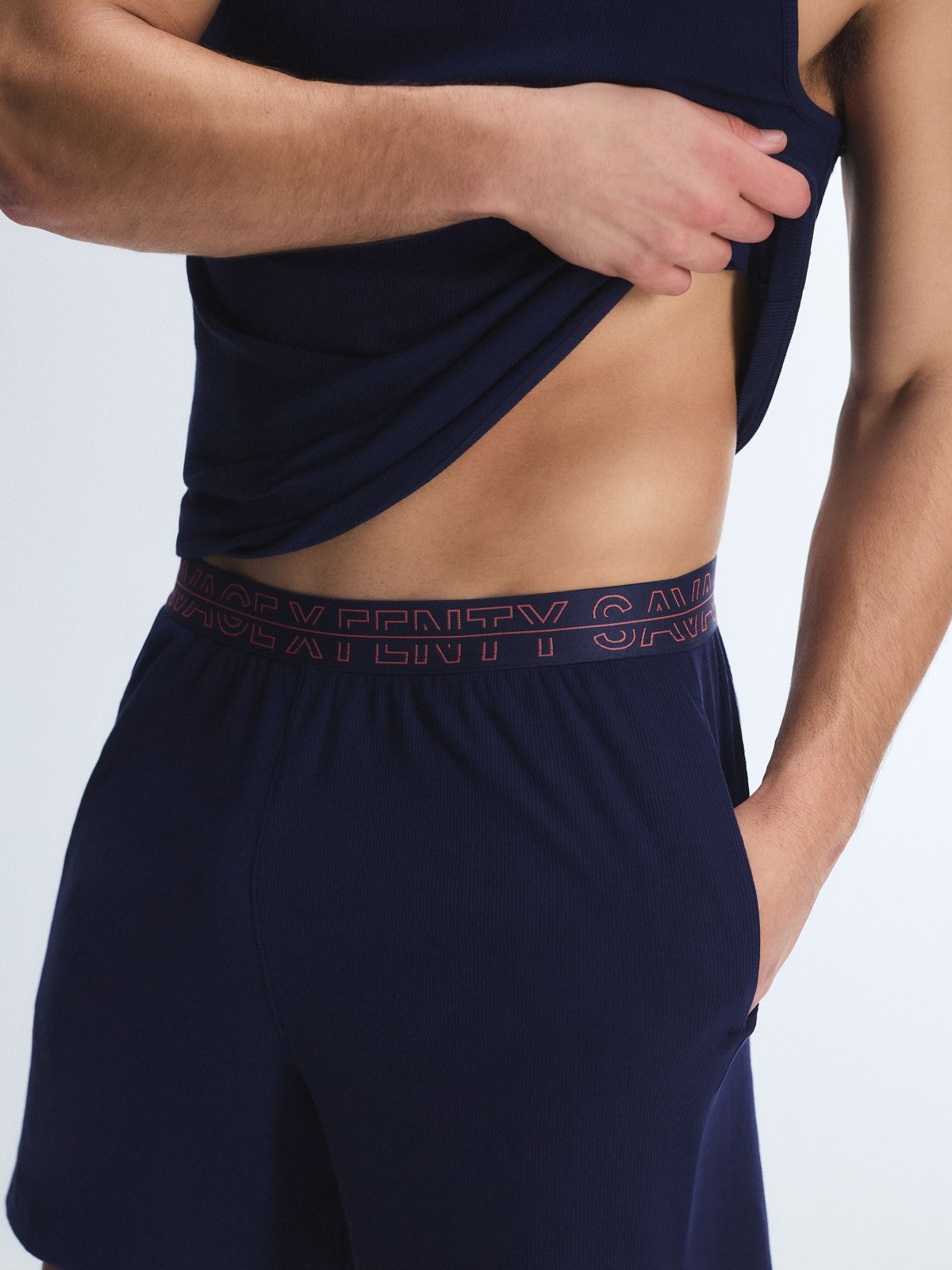 Cruise Control Sleep Short in Blue | SAVAGE X FENTY