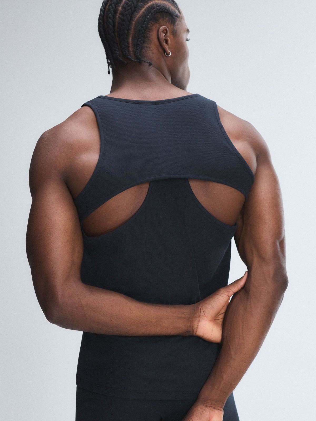 Cruise Control Sleep Tank With Back Cutout in Black | SAVAGE X FENTY
