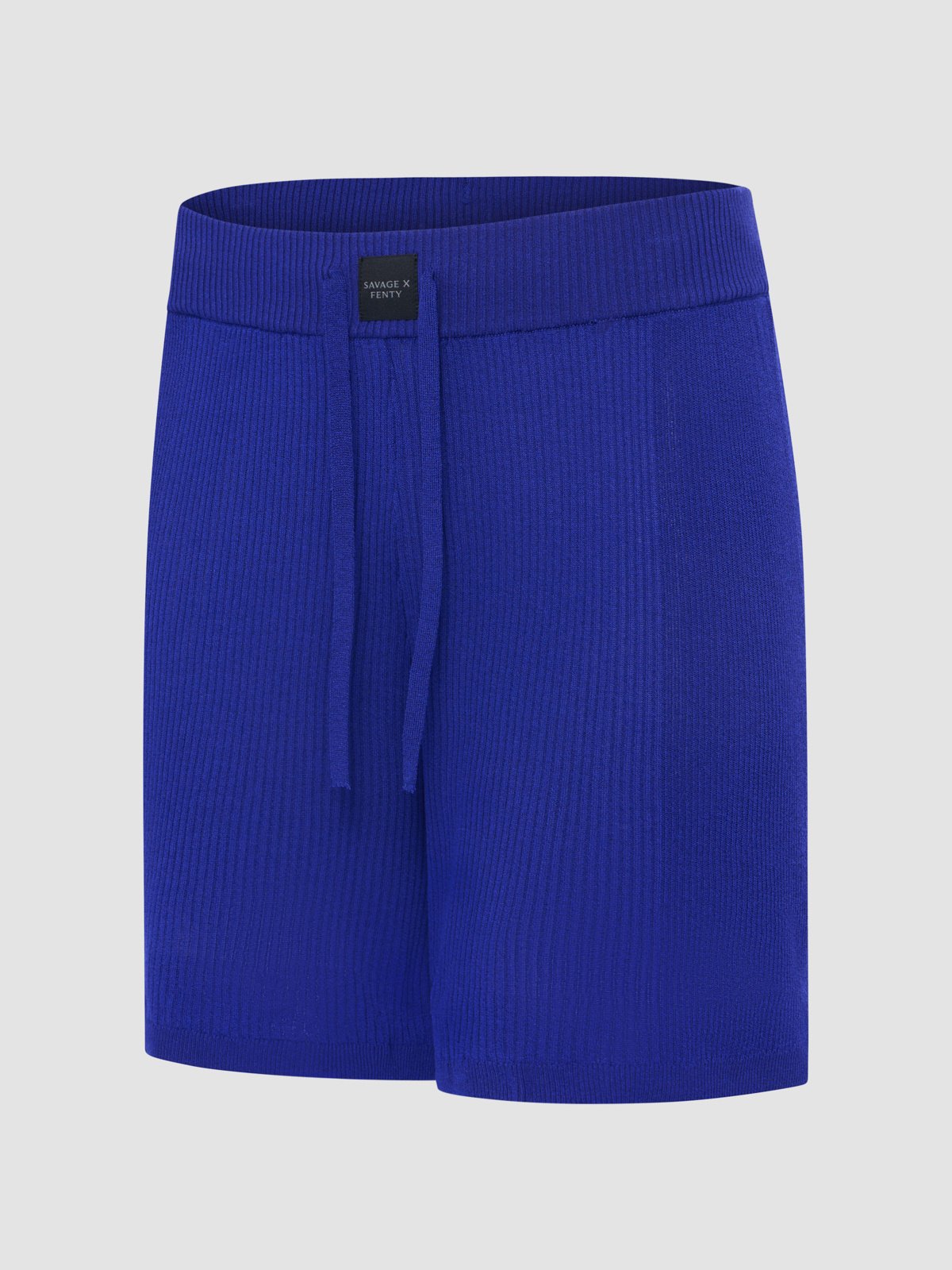 Sheer For It Knit Sleep Short in Blue | SAVAGE X FENTY