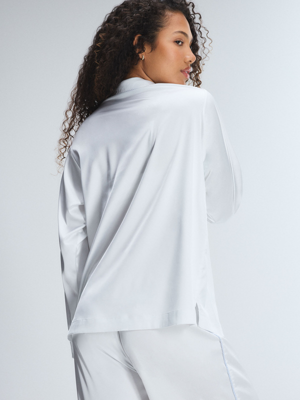 Satin Ever After Sleep Top