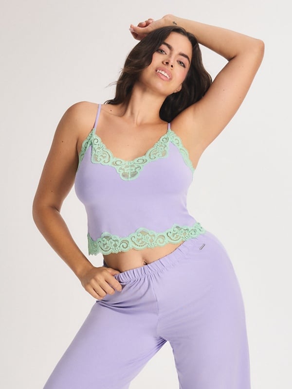 Swirly Girly Modal Sleep Cami
