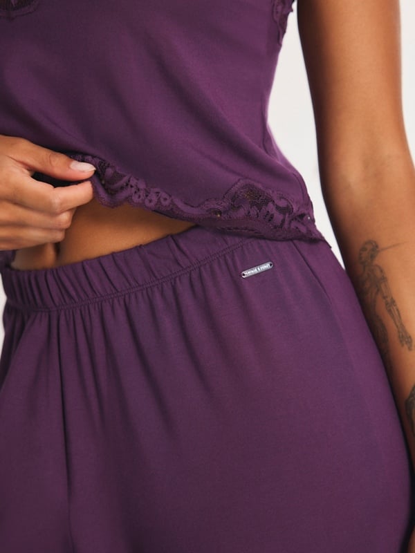 Swirly Girly Modal Sleep Culotte