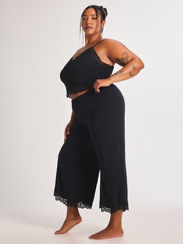 Swirly Girly Modal Sleep Culotte