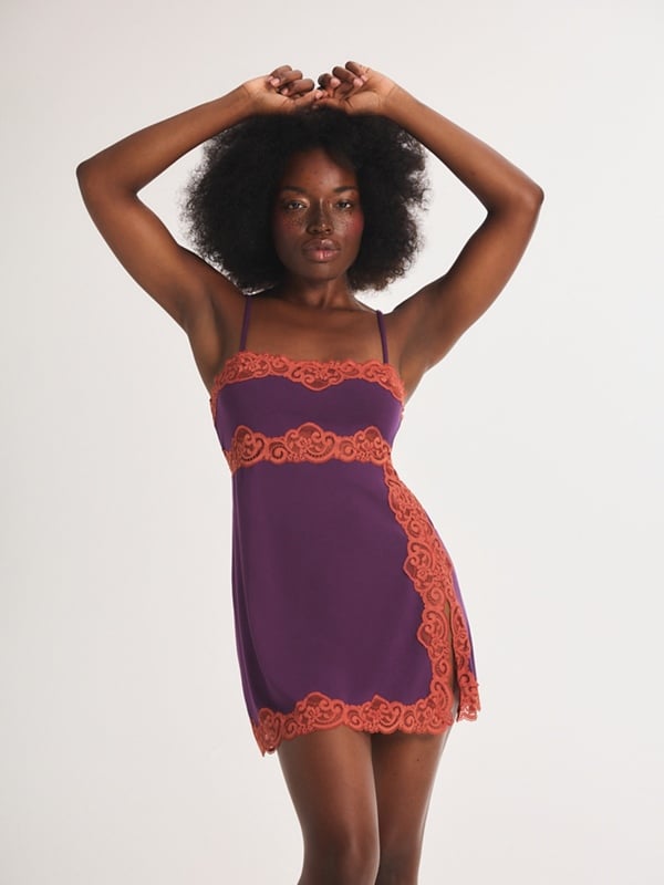 Swirly Girly Modal Mini Slip