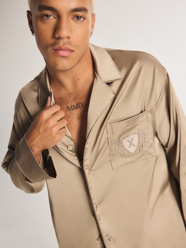 Savage X Satin Sleep Top