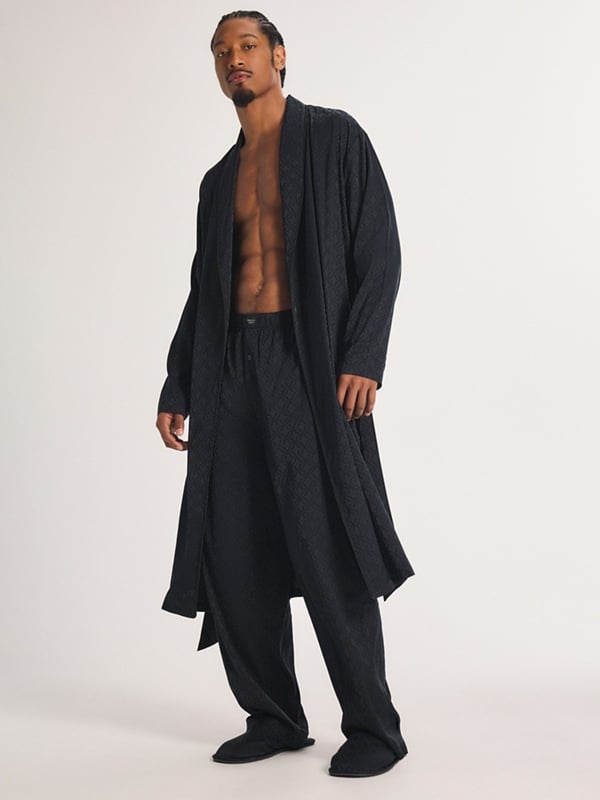 Savage X Satin Jacquard Sleep Pant