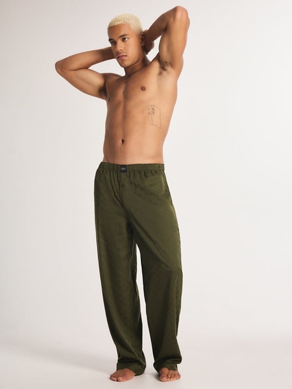 Savage X Satin Jacquard Sleep Pant