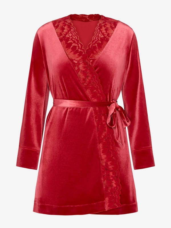 Plush Rush Velvet Short Robe