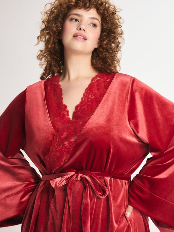 Plush Rush Velvet Short Robe
