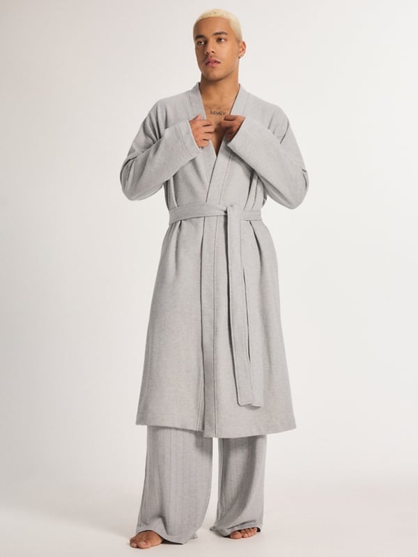 Fleece Mid-Length Robe