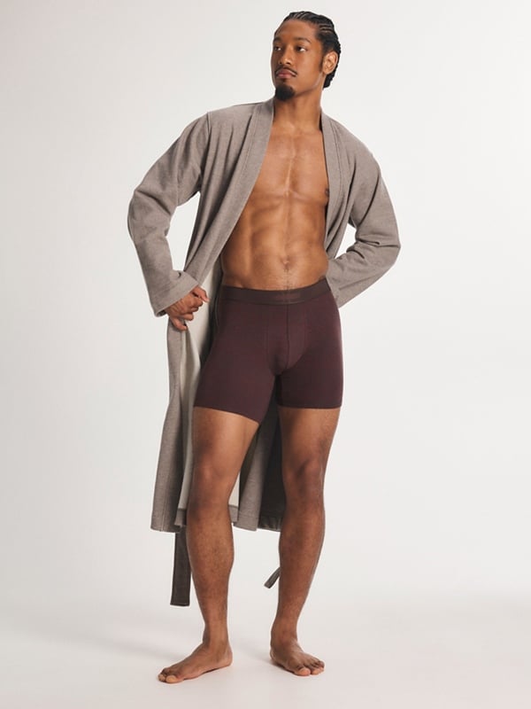 Fleece Mid-Length Robe