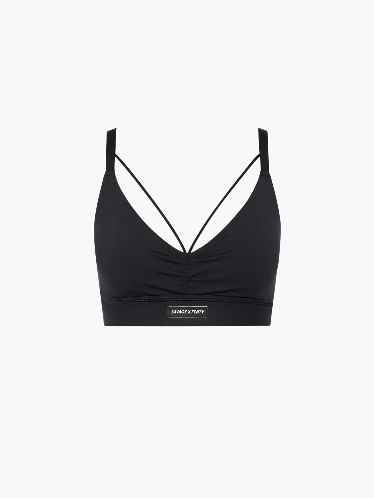 Whitney Cooling Low Impact Unlined Sports Bra (Black)
