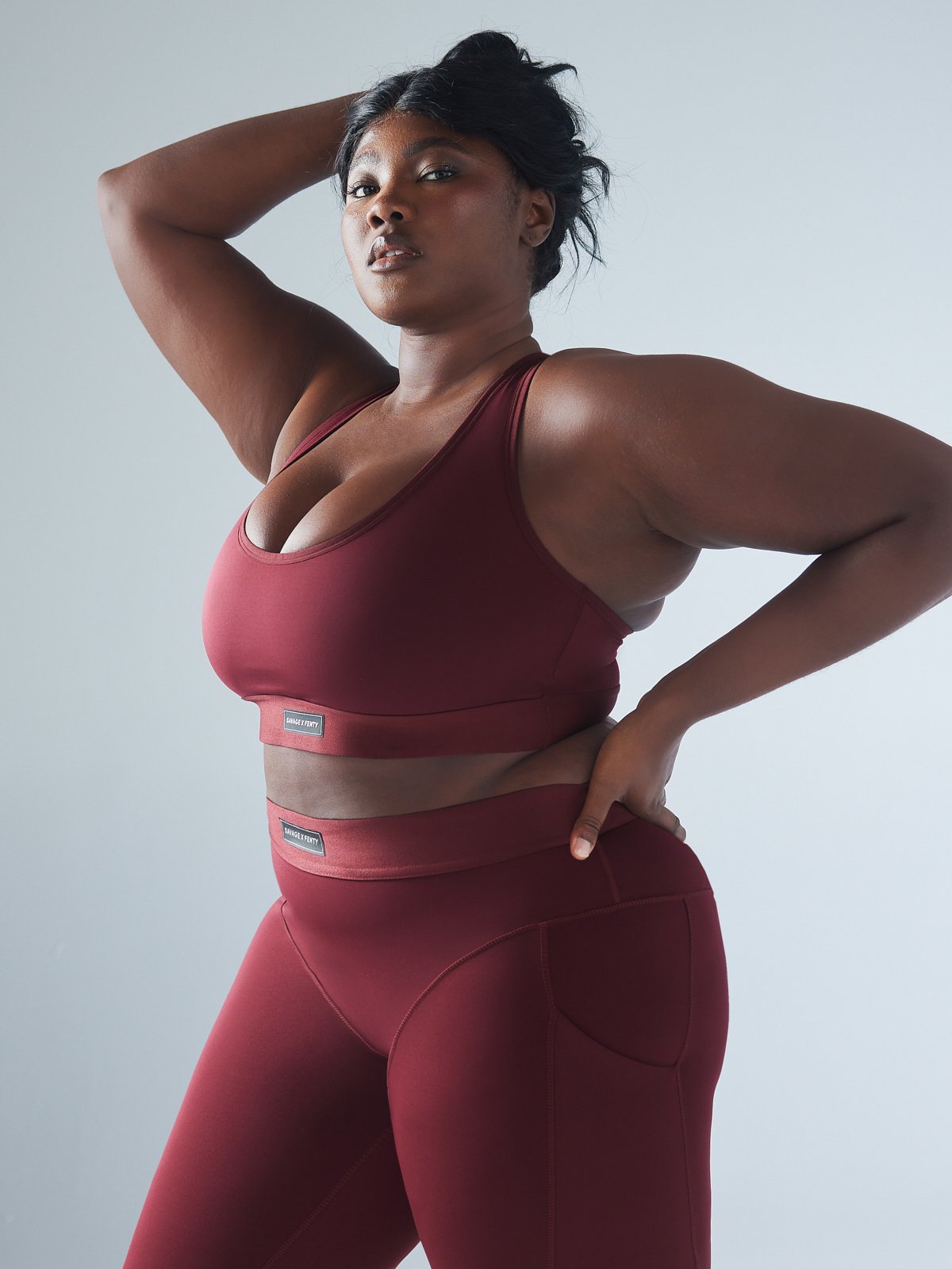 Lineup Low-Impact Sports Bra in Red