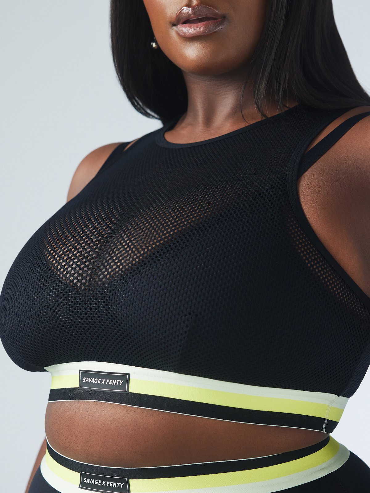 Savage X Fenty Womens Pin Up Low-Impact Sports Bra : : Clothing,  Shoes & Accessories