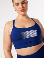 Band-It Houndstooth Low-Impact Sports Bra