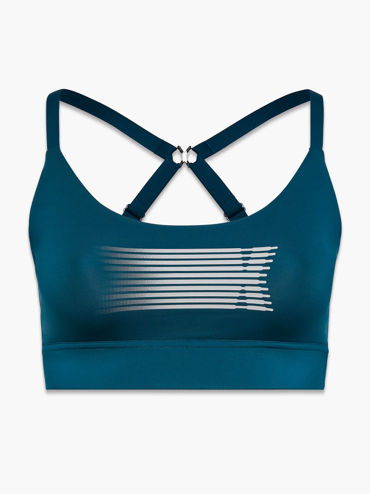Trinity Sports Bra in COBALT by Lotus Tribe With 3 Horizontal Back Straps  No Added Underband Soft Fit With Light Support Best for A-C Cup -   Canada