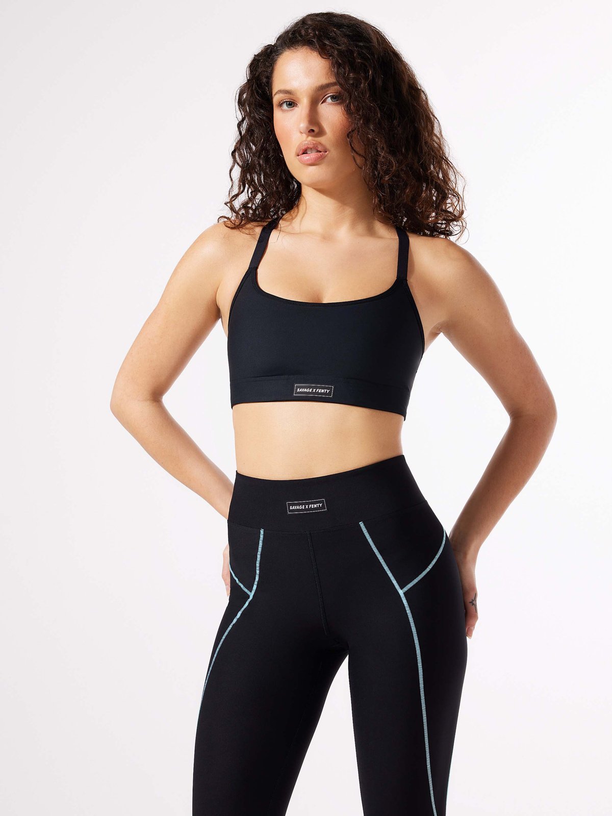 Running Hot Low-Impact Lace-Up Sports Bra